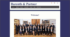 Desktop Screenshot of barenth-partner.at